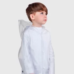 Capa de Chuva Infantil com capuz