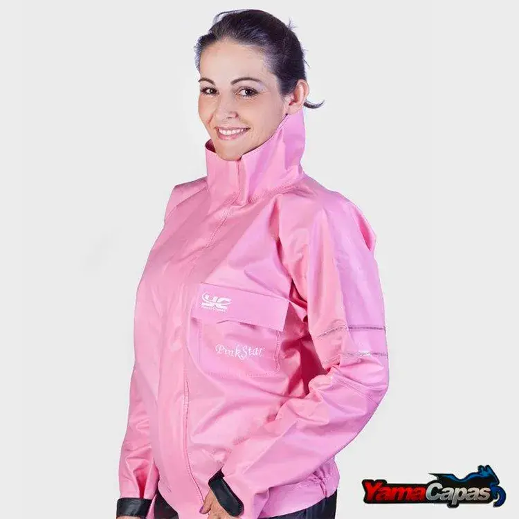 Conjunto PinkStar em PVC forrado